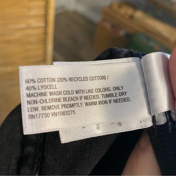 Universal Thread Black extra Wide-Leg adjust waist trouser Pants fair trade 17 - Picture 10 of 11